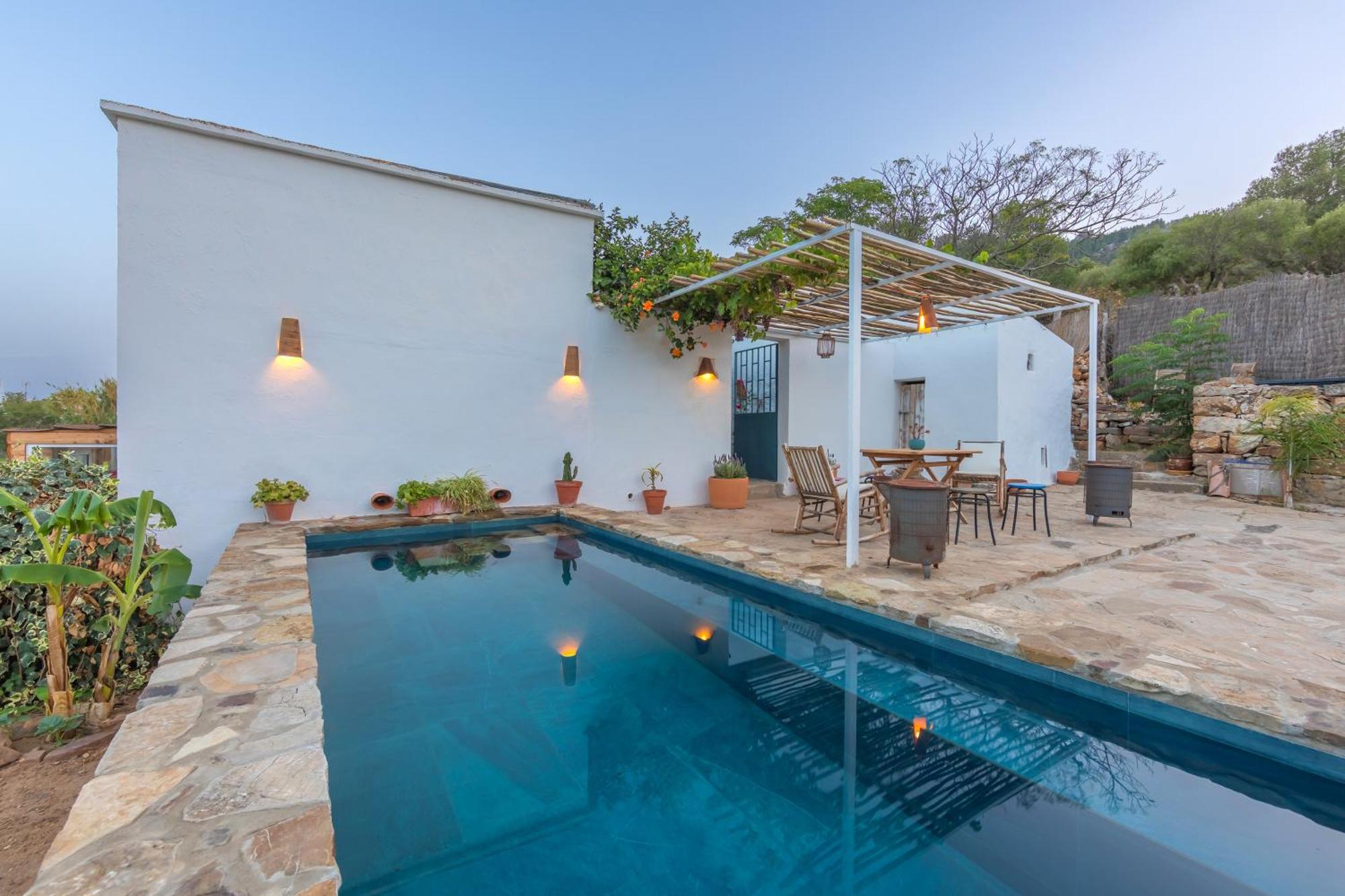 Casa Cortijo Piscina Privada Y Sauna Tarifa Exterior foto